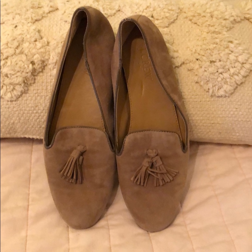 Jcrew factory suede loafers size 8.5